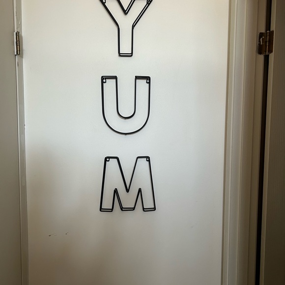 3 Piece Wall Decor Sign YUM - Target - Picture 3 of 8